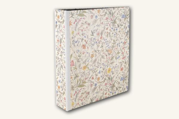 Folder gold plated with white edge